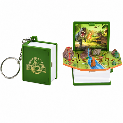 FoldVerse™ Llavero de libro plegable 3D